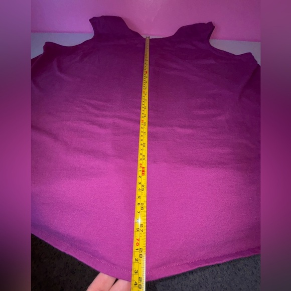 Roaman's Pink Sleeveless Top with Scoop Neck - Picture 8 of 10